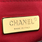 Lambskin Quilted Medium Chanel 19 Flap Black
