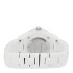 Stainless Steel Ceramic 33mm J12 Wanted de Chanel Limited Edition Automatic Watch White
