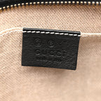 Microguccissima Mini Bree Messenger Bag Black