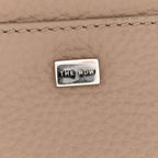 Grained Calfskin Soft Margaux 10 Bag Dark Taupe