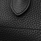 Matte Grained Calfskin Soft Margaux 12 Black