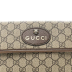 GG Supreme Monogram Neo Vintage Web Belt Bag Brown