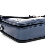 Metallic Empreinte Monogram Giant Pochette Metis Navy Nacre