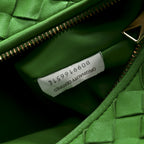 Nappa Intrecciato Teen Jodie Hobo Parakeet