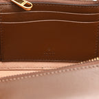 GG Supreme Monogram Azalea Calfskin Mini Retro Interlocking G Mini Shoulder Bag Beige Ebony Brown Sugar