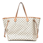 Damier Azur Neo Neverfull GM Rose Ballerine