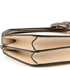 Textured Calfskin Crystal Small Dionysus Shoulder Bag Mystic White