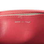 Calfskin Quilted Boy Wallet On Chain WOC Pink