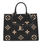 Empreinte Monogram Giant Onthego MM Black Beige