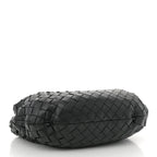 Nappa Intrecciato Teen Jodie Hobo Black