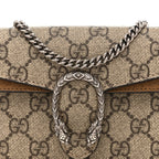 GG Supreme Monogram Super Mini Dionysus Shoulder Bag Taupe