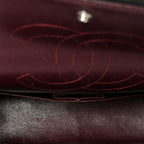 Aged Calfskin Quilted 2.55 Reissue 225 Flap Black