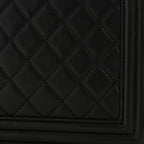Lambskin Quilted New Medium Boy Flap Black