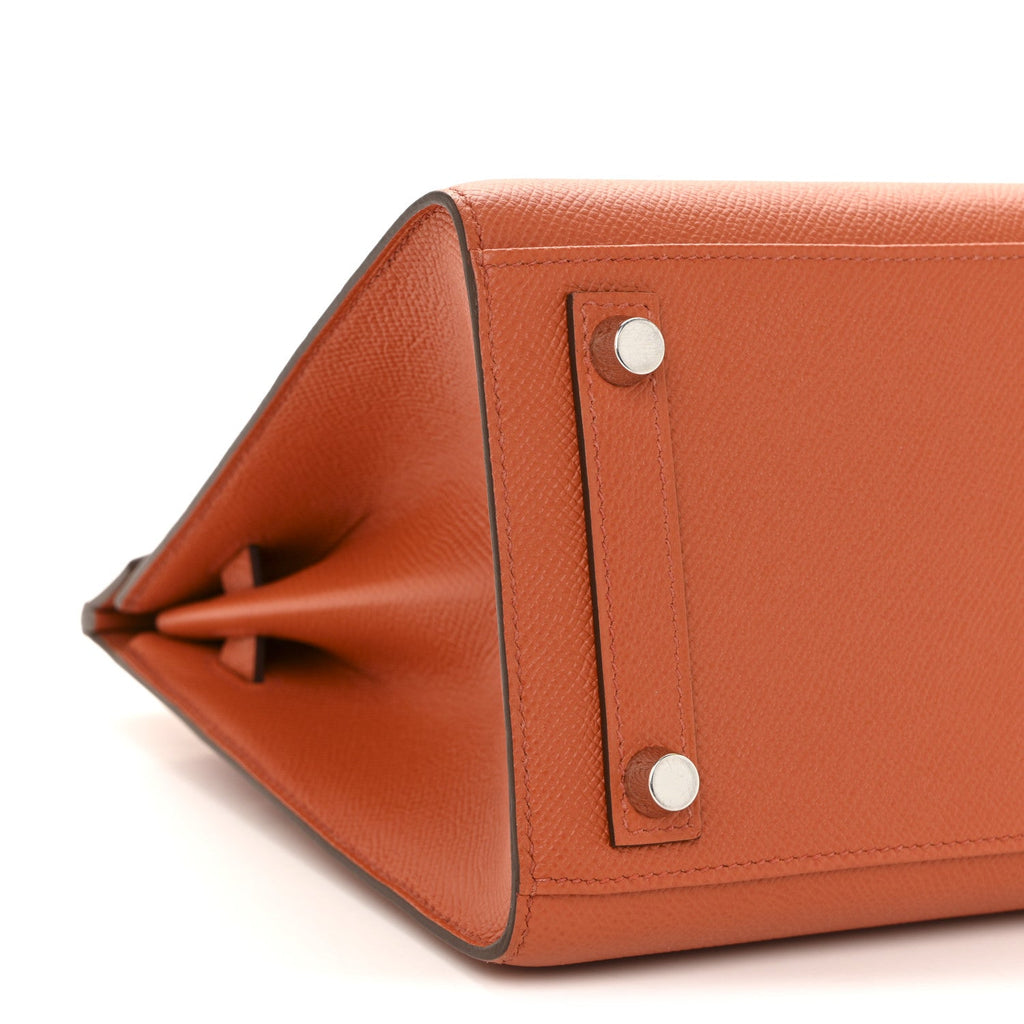 Epsom Birkin Sellier 25 Terre Battue