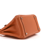 Taurillon Clemence Birkin 30 Orange