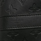 Calfskin Shadow Monogram Keepall Bandouliere 50 Black