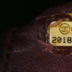 Lambskin Quilted Jumbo Double Flap Black