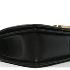 Caviar Quilted Medium Boy Flap Black