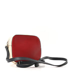Dollar Calfskin Small Soho Disco Bag Hibiscus Red Mystic White Blue