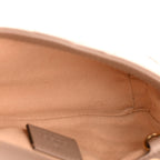 Calfskin Matelasse Super Mini GG Marmont Shoulder Bag Porcelain Rose