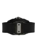 ADLC Titanium Nylon 38mm Santos 100 Chronograph Automatic Watch Black