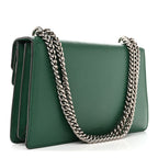 Dollar Calfskin Crystal Small Dionysus Shoulder Bag Emerald