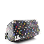 LV X TM Monogram Multicolor Speedy Soft 30 Black