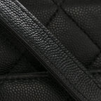 Caviar Quilted Large Business Affinity Flap Black