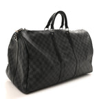 Damier Graphite Keepall Bandouliere 55