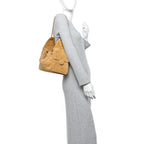 Suede Quilted Small Chanel 25 Handbag Beige