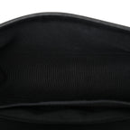 Calfskin Pleated Medium Boy In Rome Flap Black White