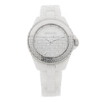 Stainless Steel Ceramic 33mm J12 Wanted de Chanel Limited Edition Automatic Watch White