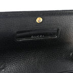 Dollar Calfskin Web Ophidia Wallet On Chain Black