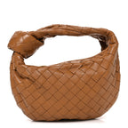 Nappa Intrecciato Mini Jodie Caramel