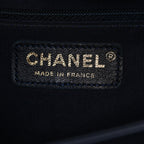Lambskin Quilted New Medium Boy Flap Dark Navy Blue