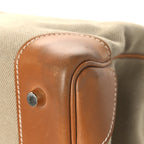 Toile Natural Barenia Flag HAC Birkin 40 Fauve Paprika
