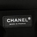 Caviar Quilted Small Boy Flap Black