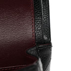 Caviar Quilted Small Double Flap Black