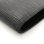 Epi Pochette Accessories 24 Black