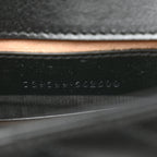 Calfskin Matelasse Monochrome GG Marmont Chain Mini Belt Bag Black