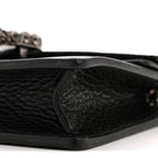 Calfskin Super Mini Dionysus Shoulder Bag Black