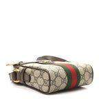GG Supreme Monogram Web Mini Ophidia Messenger Brown