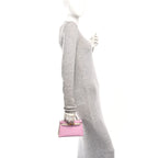 Epsom Horseshoe Mini Kelly Sellier 20 Mauve Sylvestre Craie