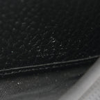Dollar Calfskin GG Supreme Monogram Petite GG Marmont Wallet Chain Bag Black Beige Ebony