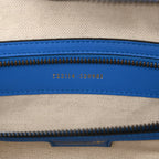 X ADIDAS Calfskin Trefoil Web GG Marmont Medium Duffle Bag Blue
