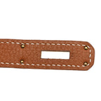 Taurillon Clemence Birkin 35 Gold