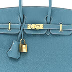 Togo Birkin 25 New Blue Jean