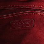 Canvas Small Deauville Tote Red