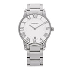 Stainless Steel 37mm Atlas 2-Hand Quartz Watch