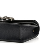 GG Supreme Monogram Textured Dollar Calfskin Super Mini Dionysus Shoulder Bag Beige Blue